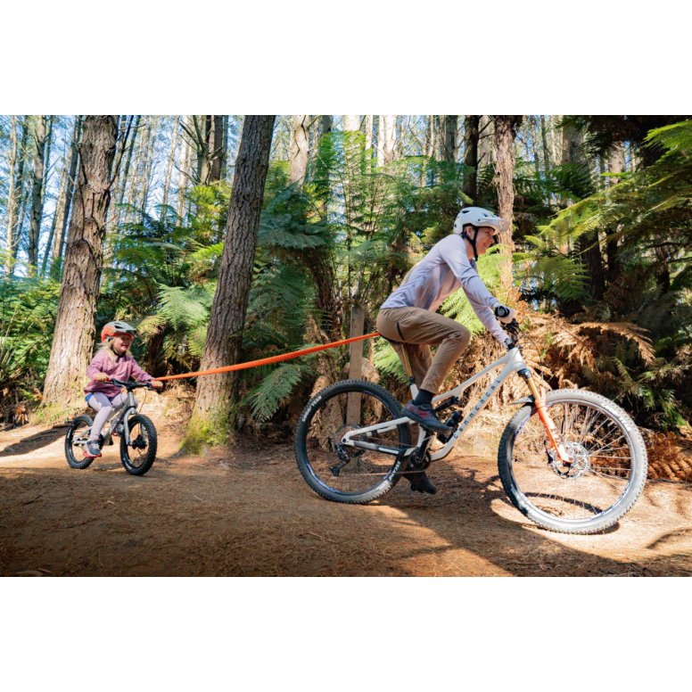 Kids Ride Shotgun MTB Tow Rope - Orange