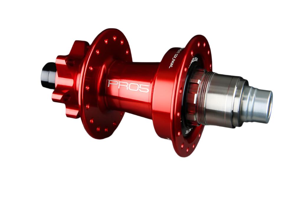 Hope DH PRO 5 Rear 32H 150mm - 12mm - Red
