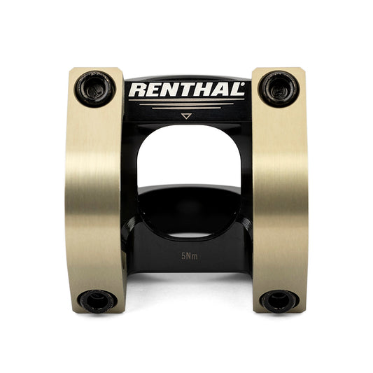 Renthal Apex V2 Stem - 31.8mm - Black/Gold
