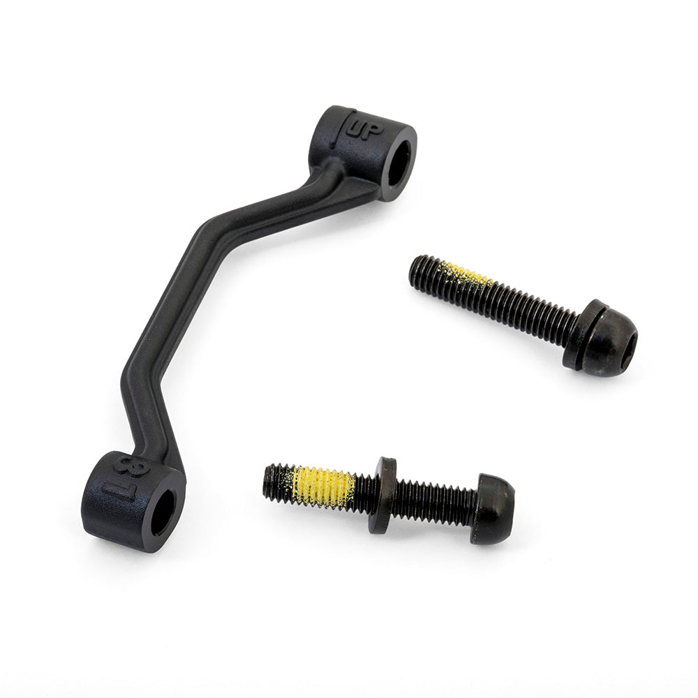 Hayes 160mm Post Mount Bracket for 180mm Rotor (Two Bolt Spacer Type)