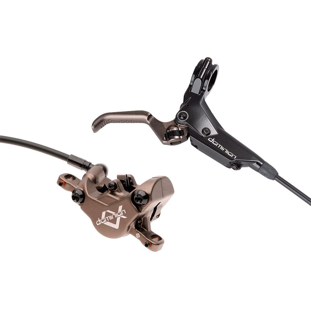 Hayes Dominion A2 Brake Kit, Regular Reach Lever, 180cm Hose - Black/Bronze