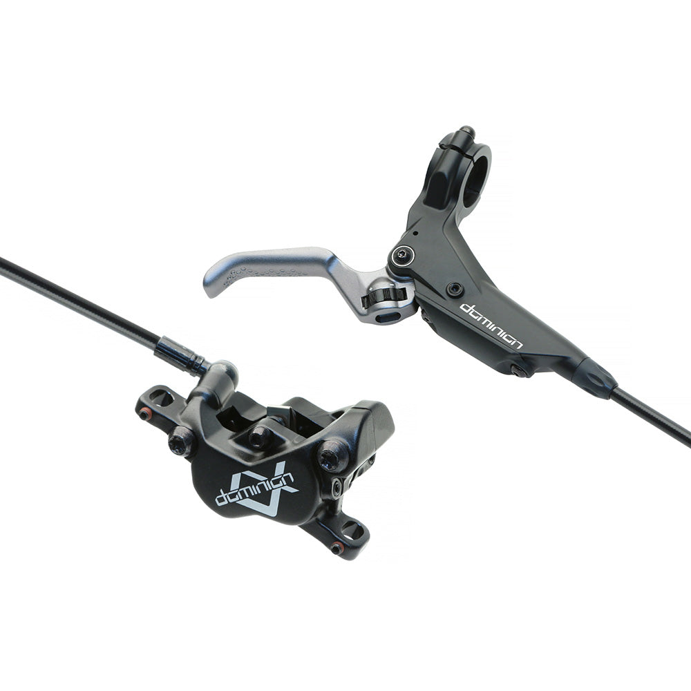 Hayes Dominion A4 Brake Kit, Regular Reach Lever, 180cm Hose - Black/Grey