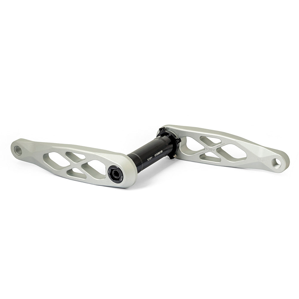 5DEV R-Spec Crankset 30mm Boost - Raw Silver / 175mm