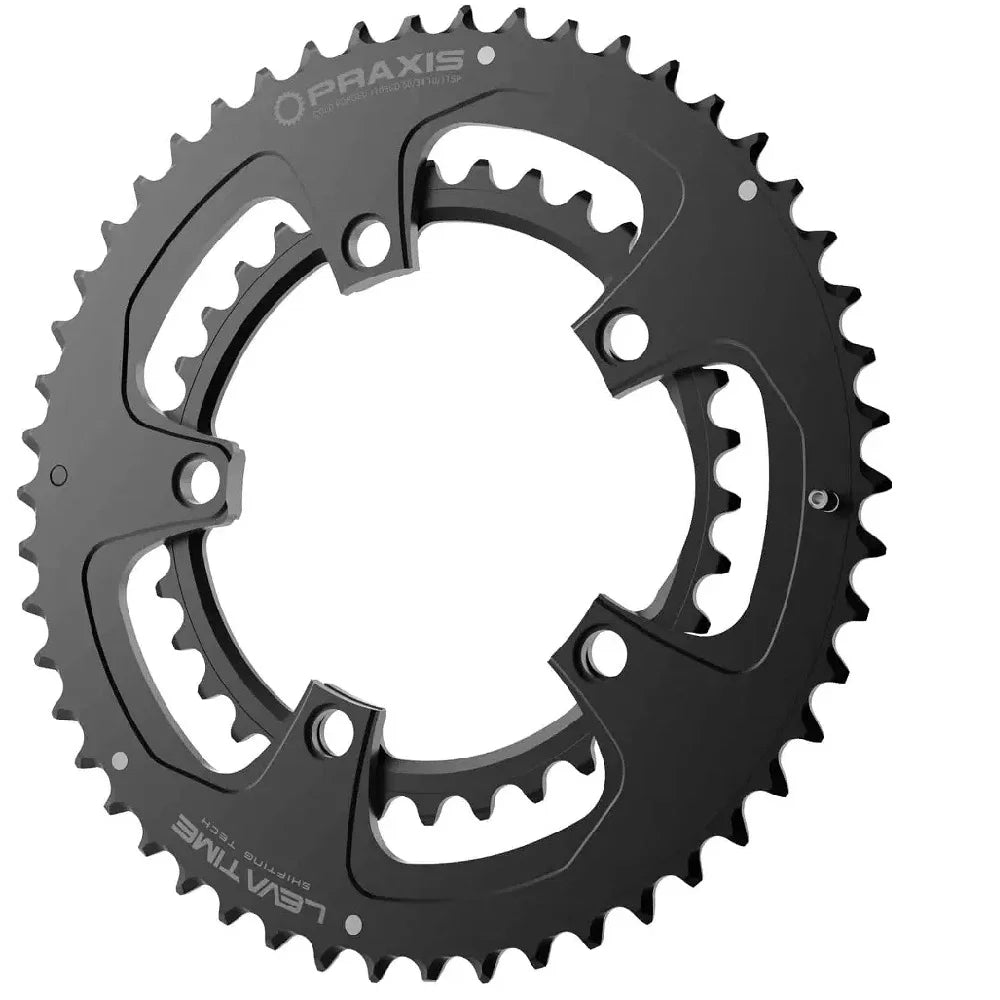 Praxis Compact 110BCD Buzz Sport Rings - 50/34 - 10/11/12 Speed