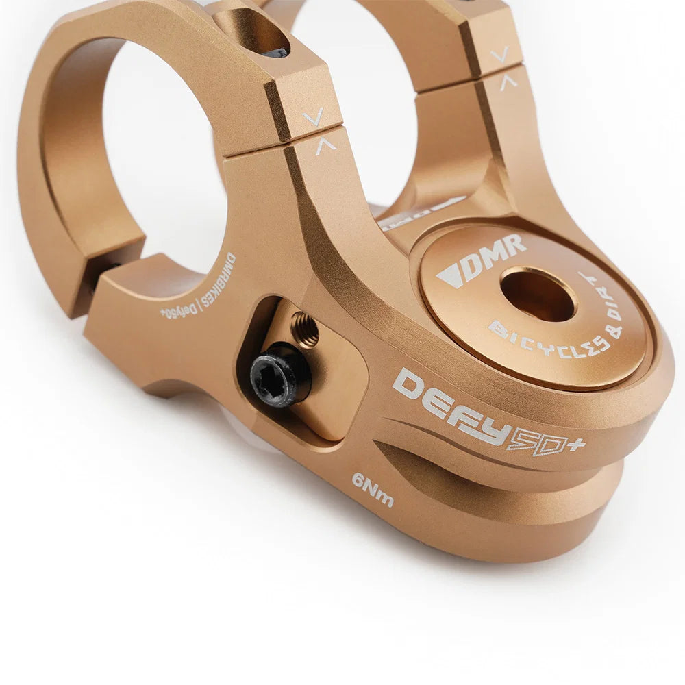 DMR Defy+ Vapour Blast Stem - Bronze Gold (35mm Clamp)