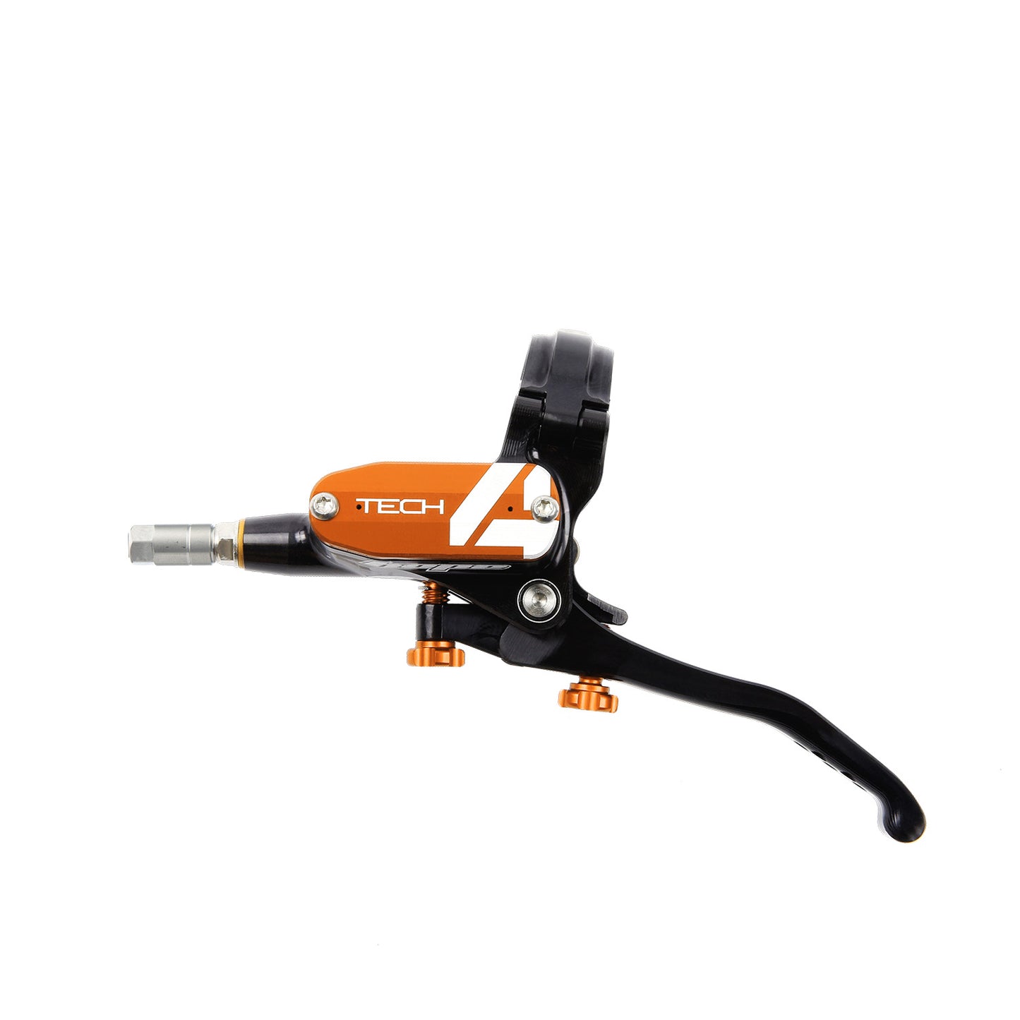 Hope Tech 4 Master Cylinder Complete - Black/Orange