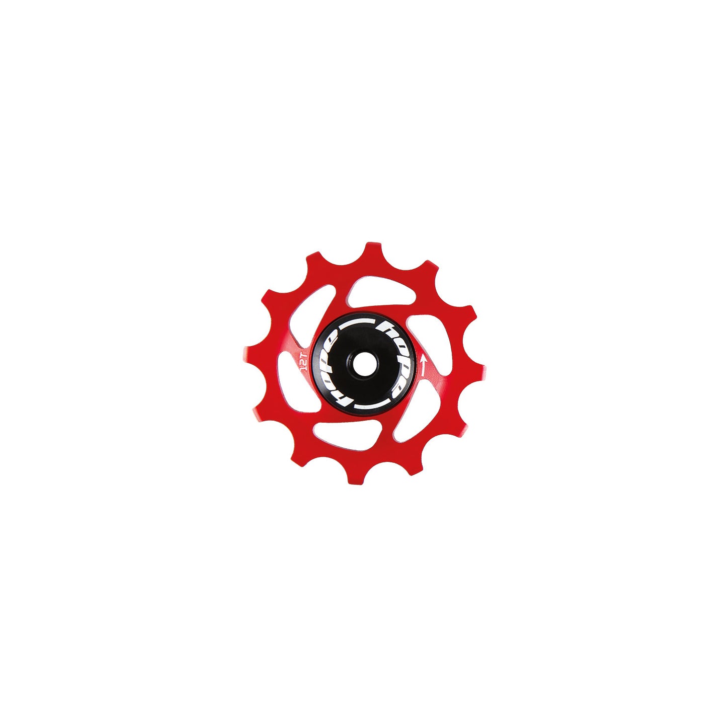 Hope Individual 12T Jockey Wheels - Red