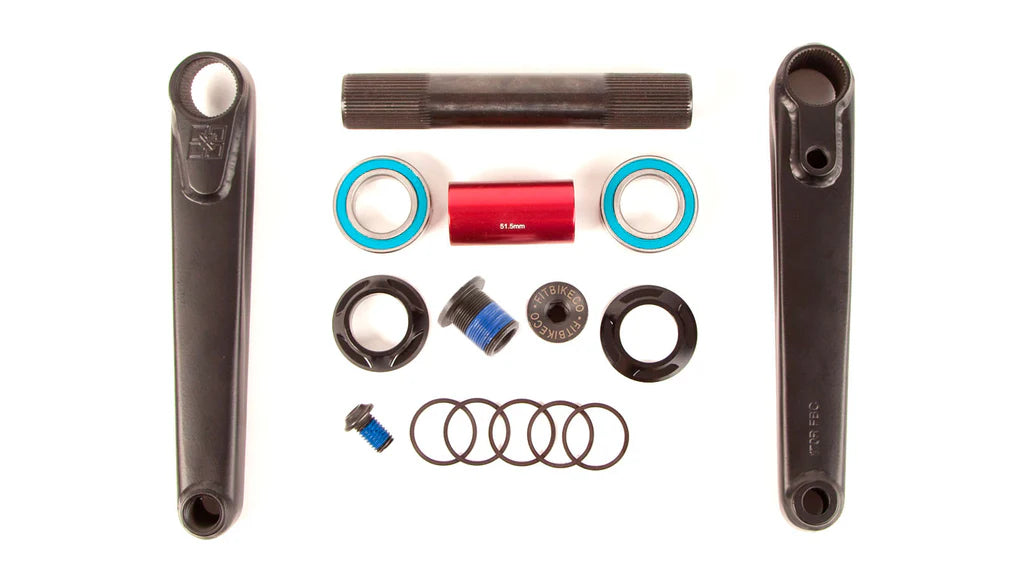 FIT BLUNT 24MM CRANKS 175MM - Black
