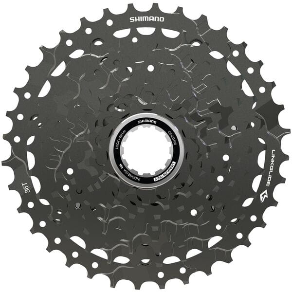Shimano CS-LG400-9 CUES Link Glide cassette, 9-speed, 11 - 36T