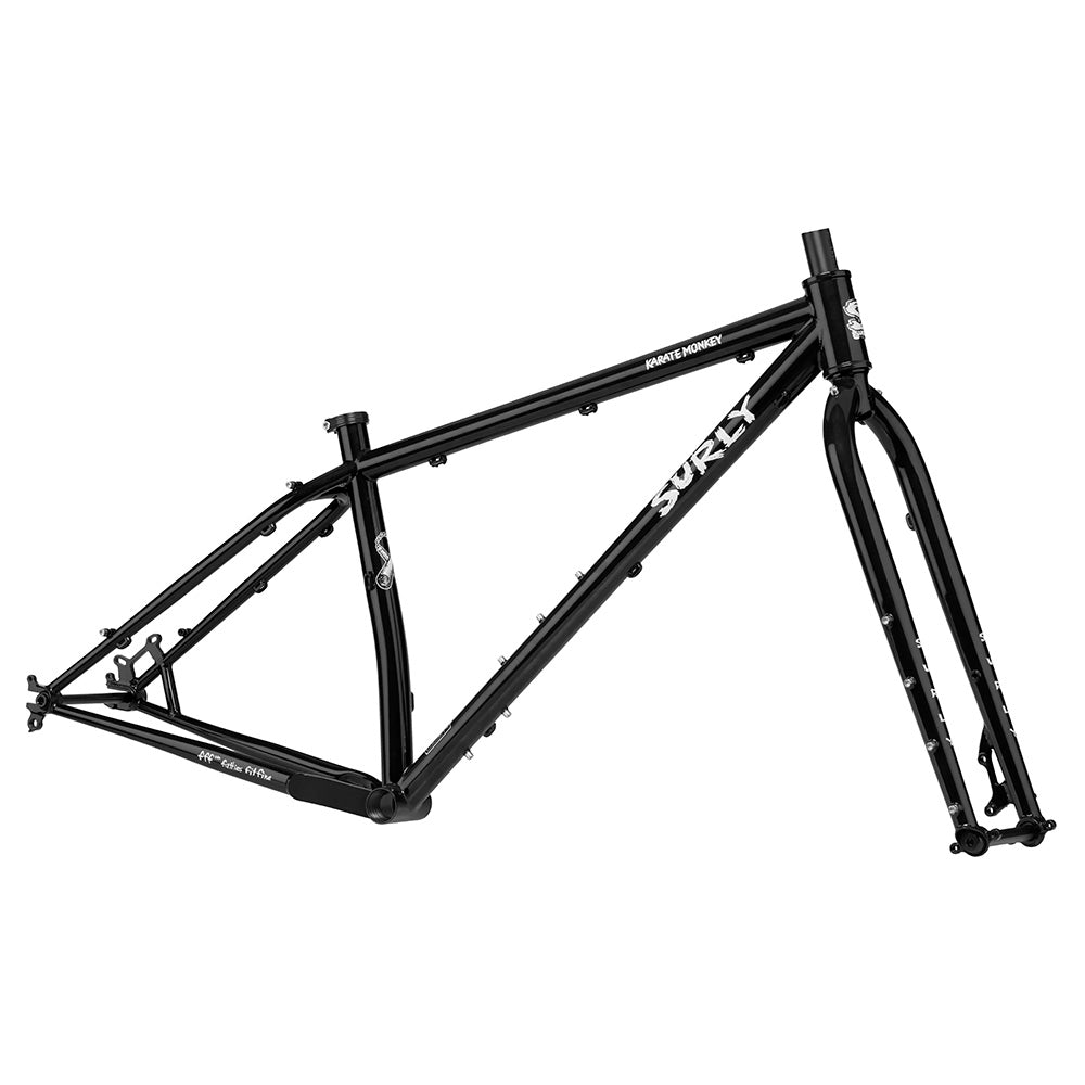 Surly Karate Monkey Frameset - Black (Hi-Viz Black)