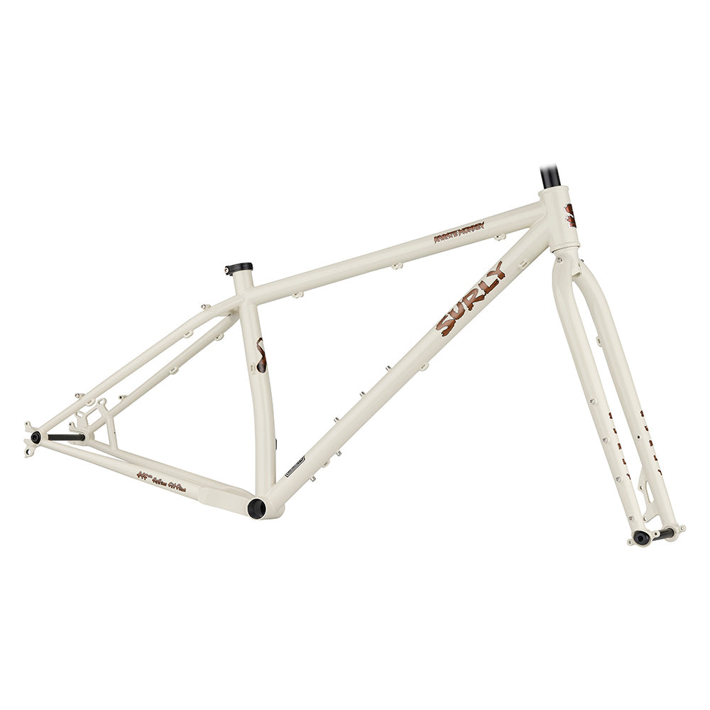 Surly Karate Monkey Frameset - White (Snow Mold)