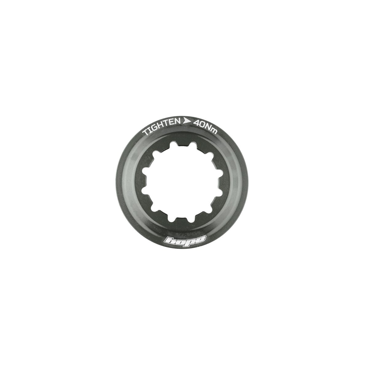 Hope Centre Lock Disc Lockring - Smoke