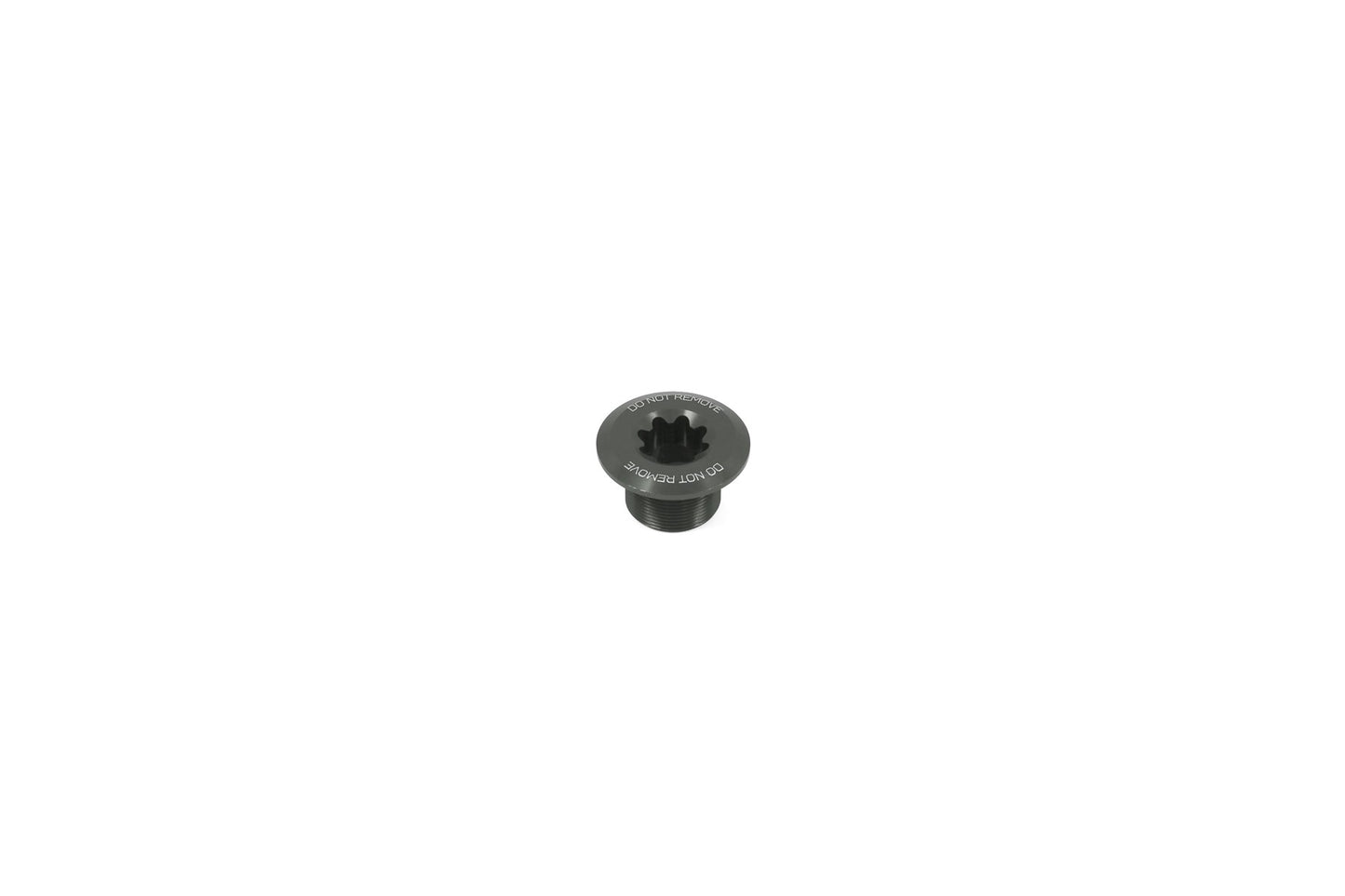 Hope EVO Crankset - End Cap Non-Drive - Smoke