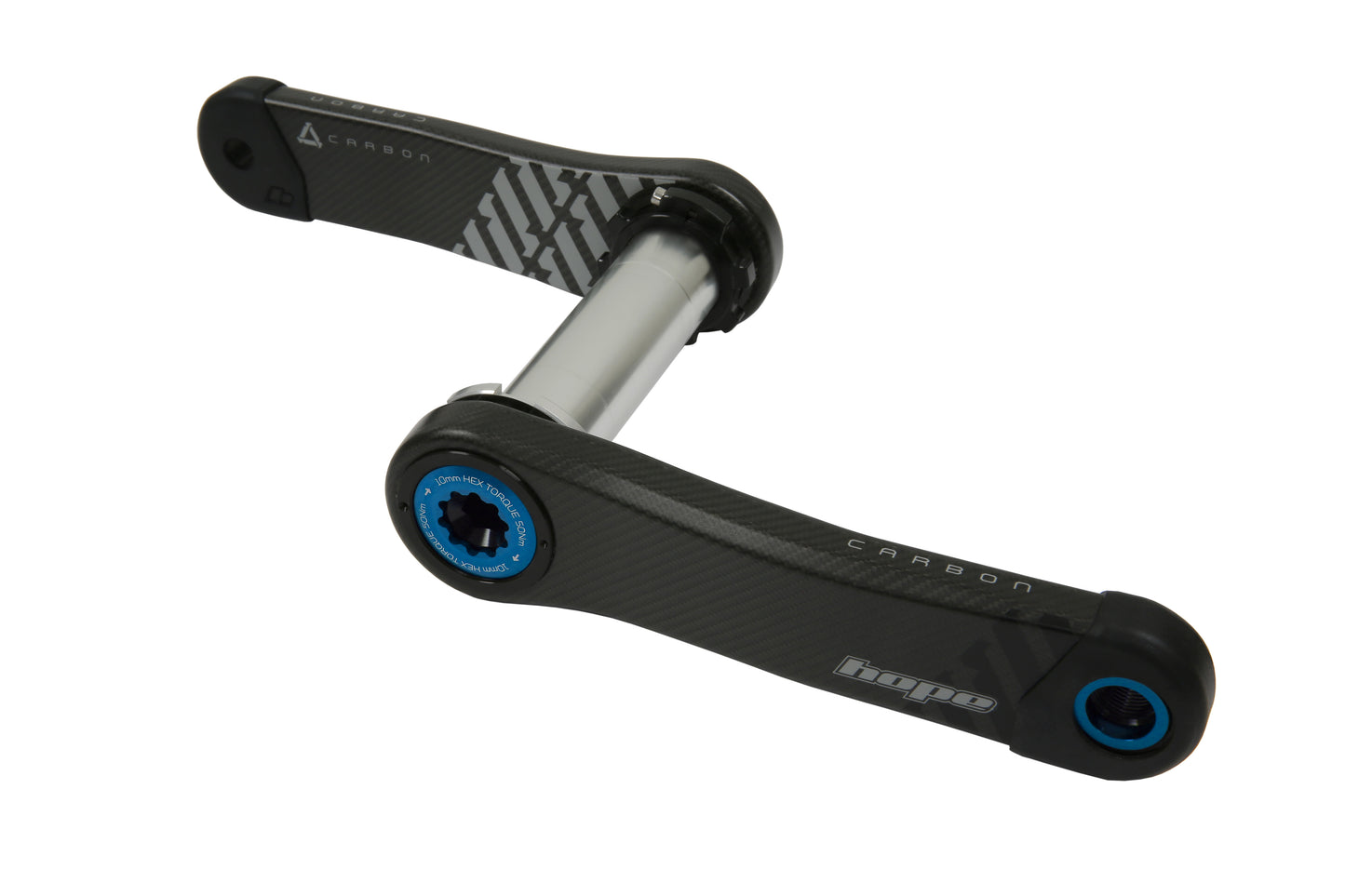 Hope Carbon Crankset 68/73mm - Blue