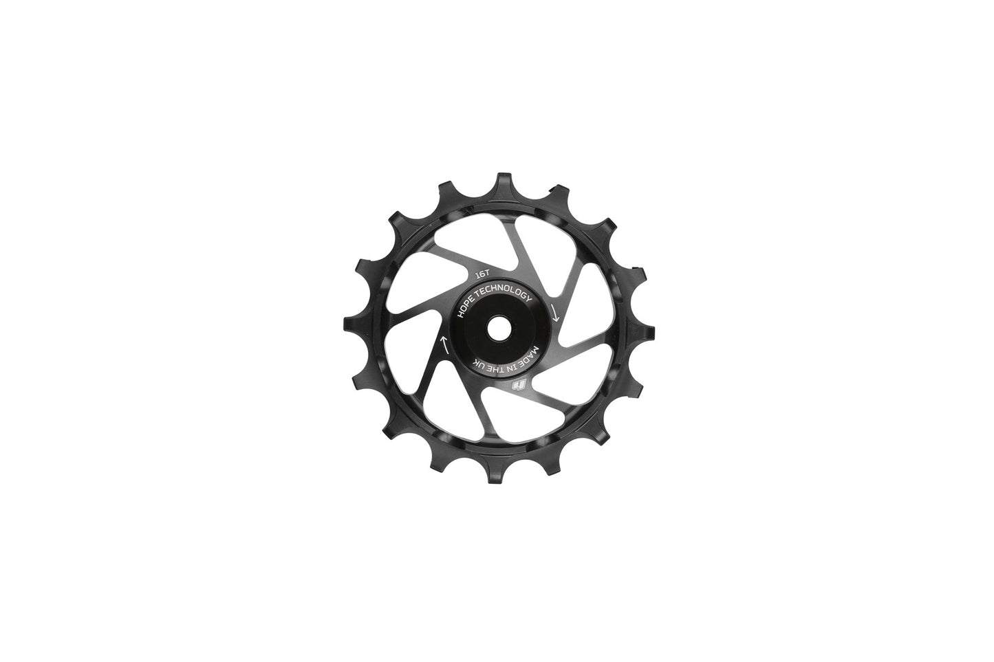 Hope Individual 16T Jockey Wheels - Black