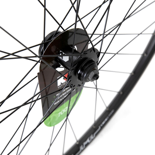 KX Wheels Hybrid 700C Doublewall Q/R Wheel Disc Brake in Black (Front)