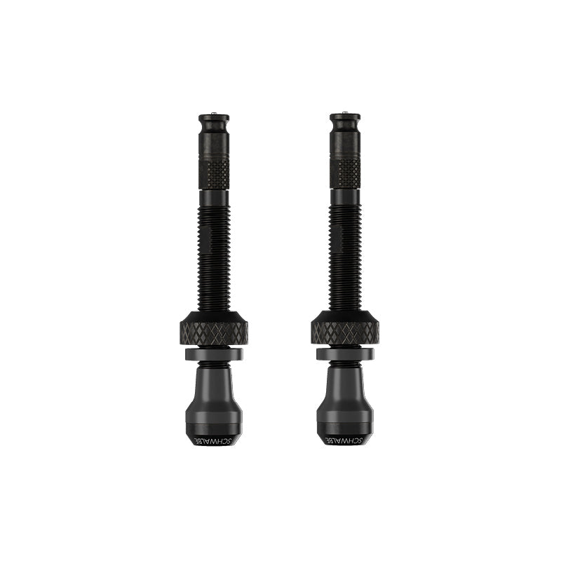 Schwalbe Clik Valve Tubeless Valve Schrader 40mm (Set of 2)