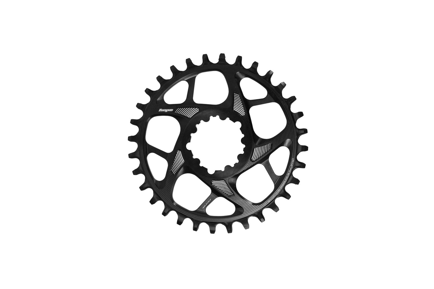Hope R22 Spiderless Chainring SR3 - Black