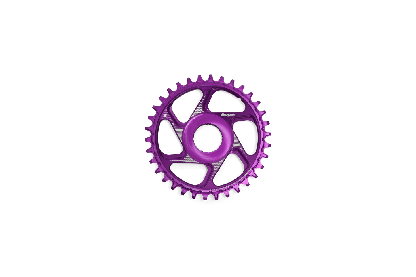 Hope R22 E-Bike Spiderless Retainer Ring - Shimano - Purple