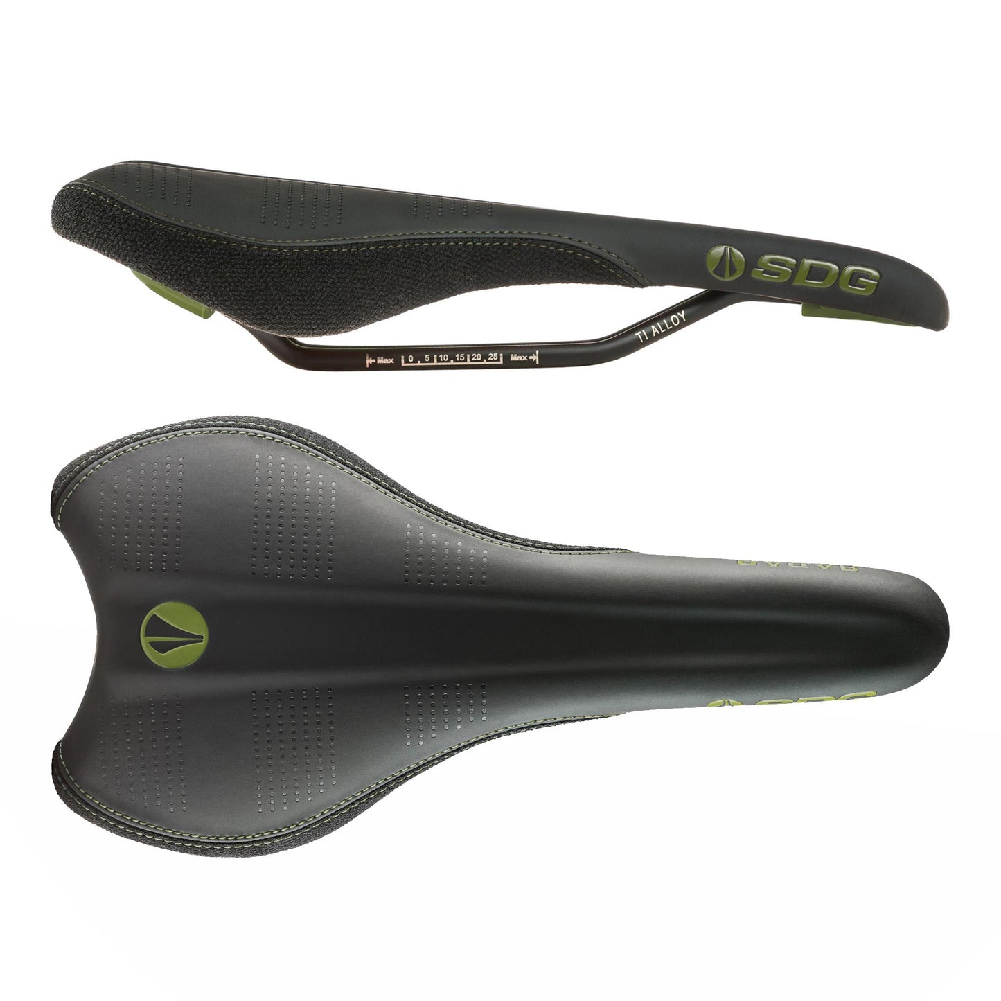 SDG Radar Cro-Mo Saddle Olive