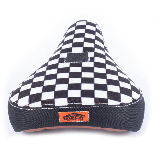 CULT X VANS SLIP ON PIVOTAL SEAT - Black/White Checkers, Gum Base