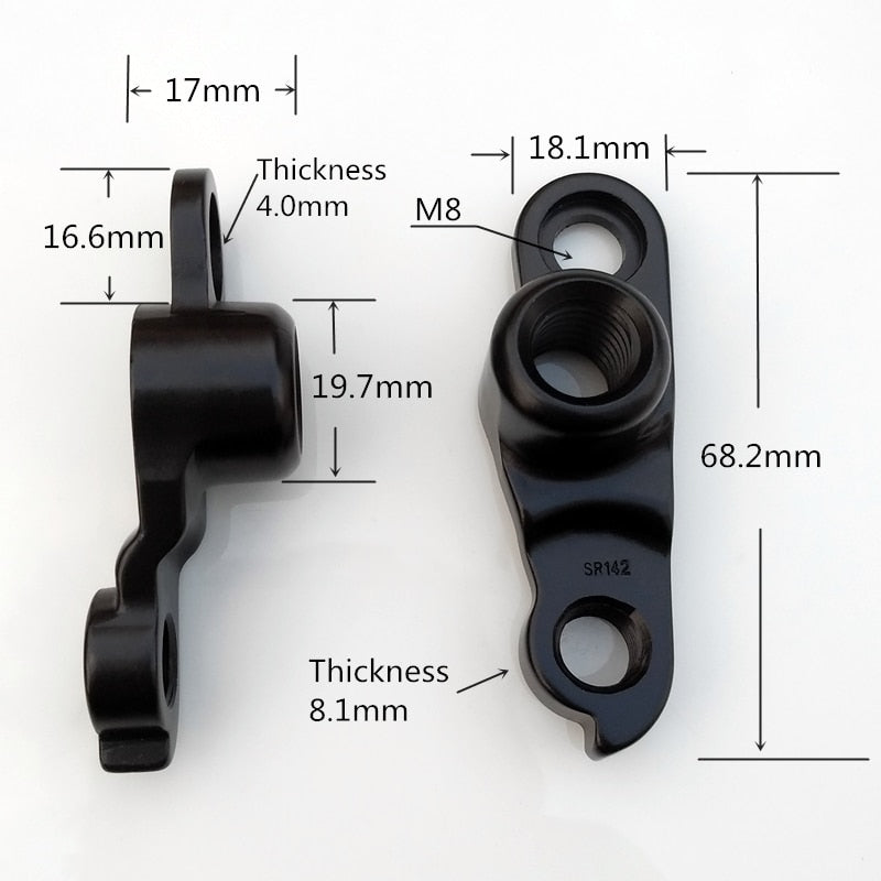 SR142 CAST gear mech hanger / derailleur hanger