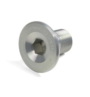 Hope Crankset Shaft End Cap - Silver