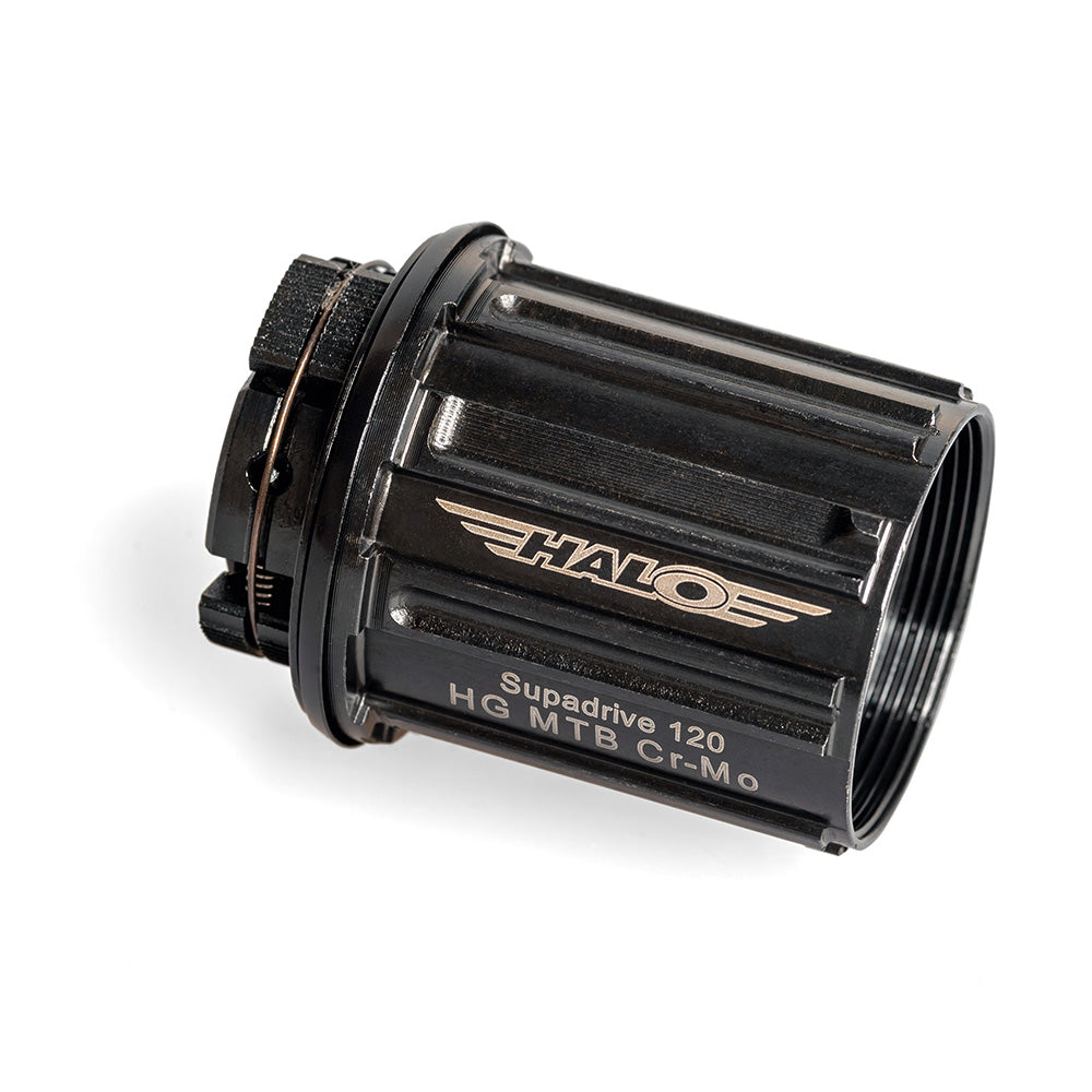 Halo MT Supadrive Cassette Body - Cr-mo Steel Black - Shimano HG