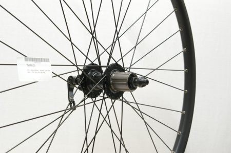 D2O 27.5 REAR WHEEL – SEALED CASS DISC HUB / DW DISC RIM BLACK (TWR625)