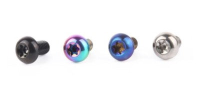 GMH Titanium Disc Rotor Bolts M5x10mm T25 (pack of 6)