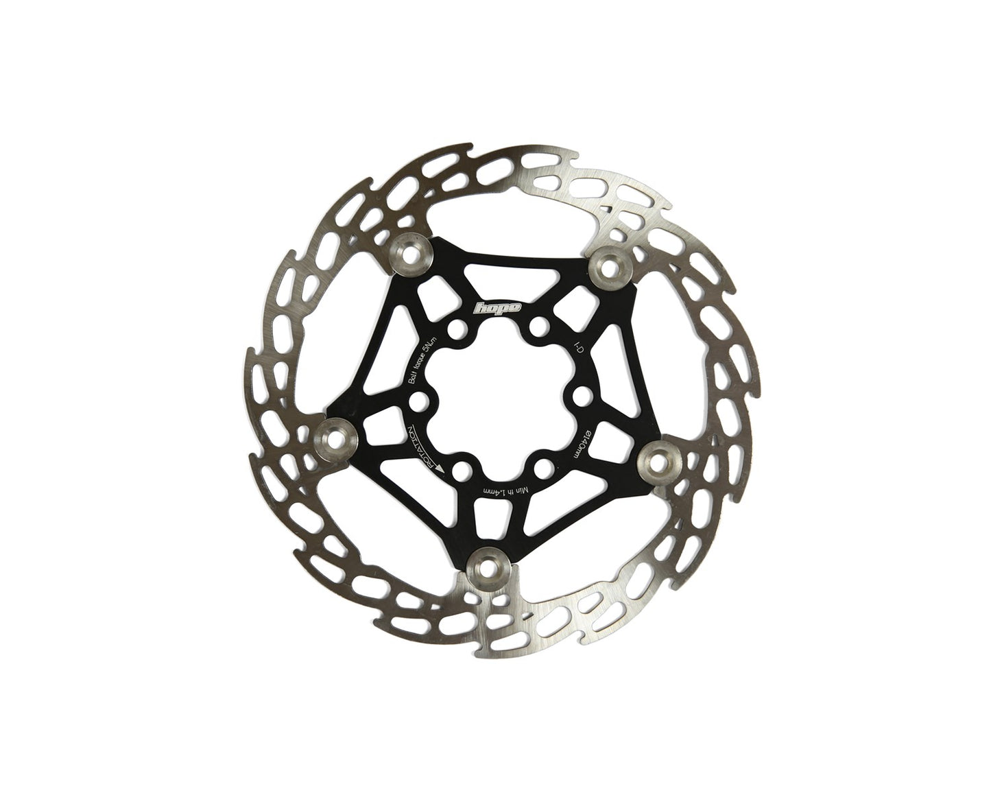 Hope Race X2 - Lightweight Floating Disc - Black