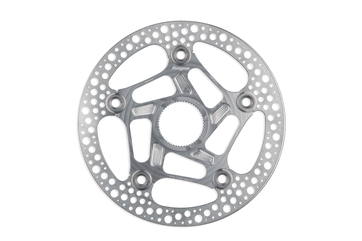 Hope RX Centre Lock Disc - 160mm - SILVER