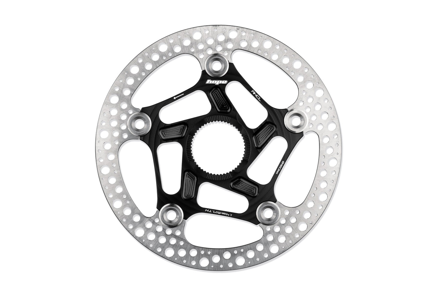 Hope RX Centre Lock Disc - 160mm - BLACK