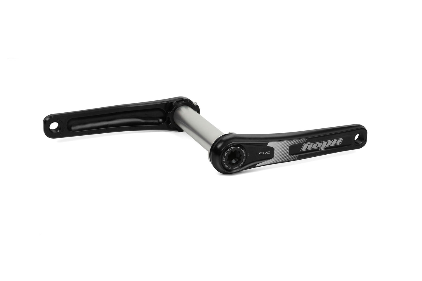 Hope EVO Crankset No Spider - 120mm FatBike - Black