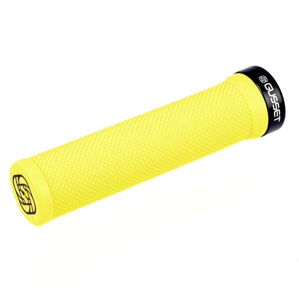 Gusset Single File Lock-On Grips
