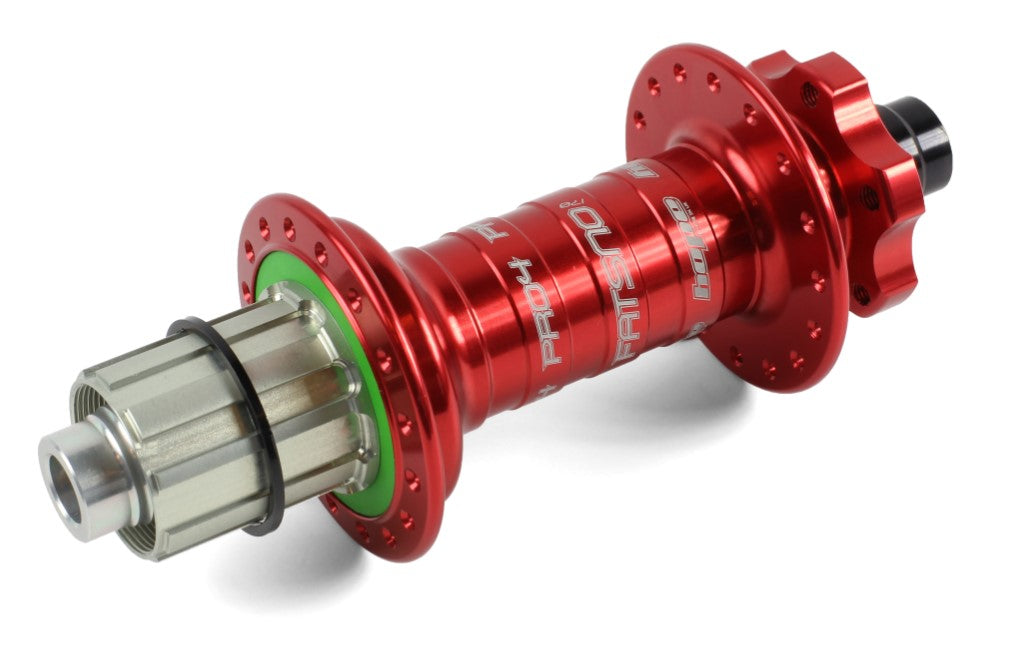 Hope Pro 4 Fatsno Rear 177mm x 12mm Red