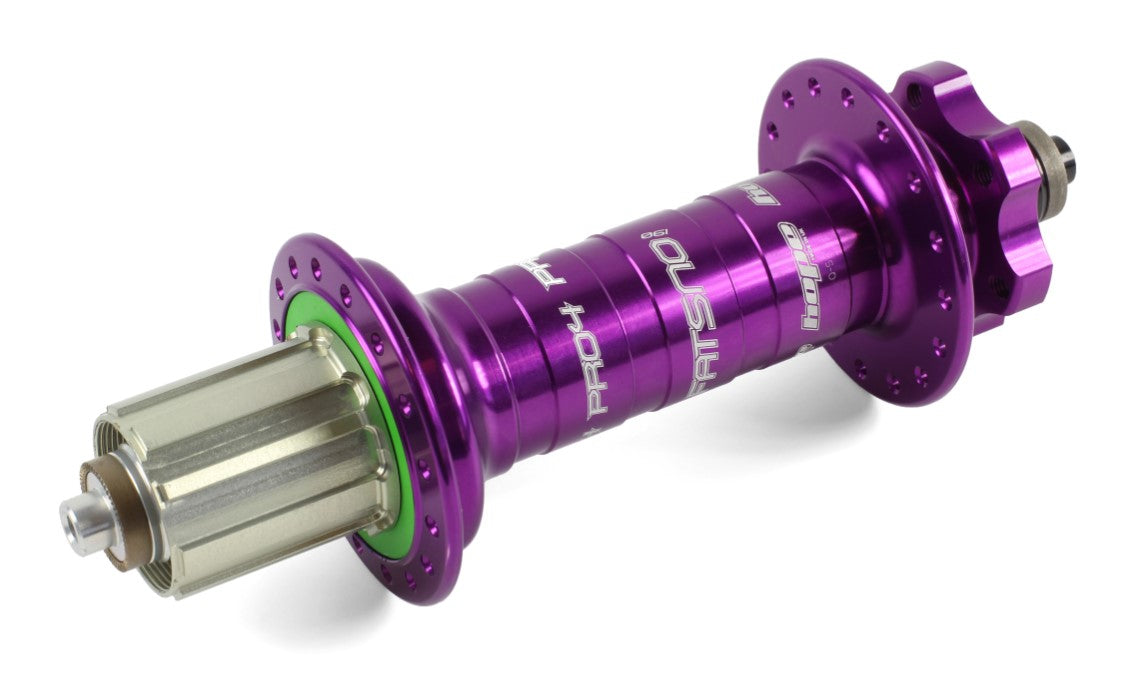 Hope Pro 4 Fatsno Rear 190mm x QR Purple