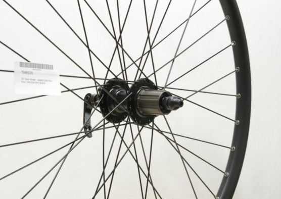 26″ REAR WHEEL – SEALED CASS DISC HUB / DW DISC RIM BLACK