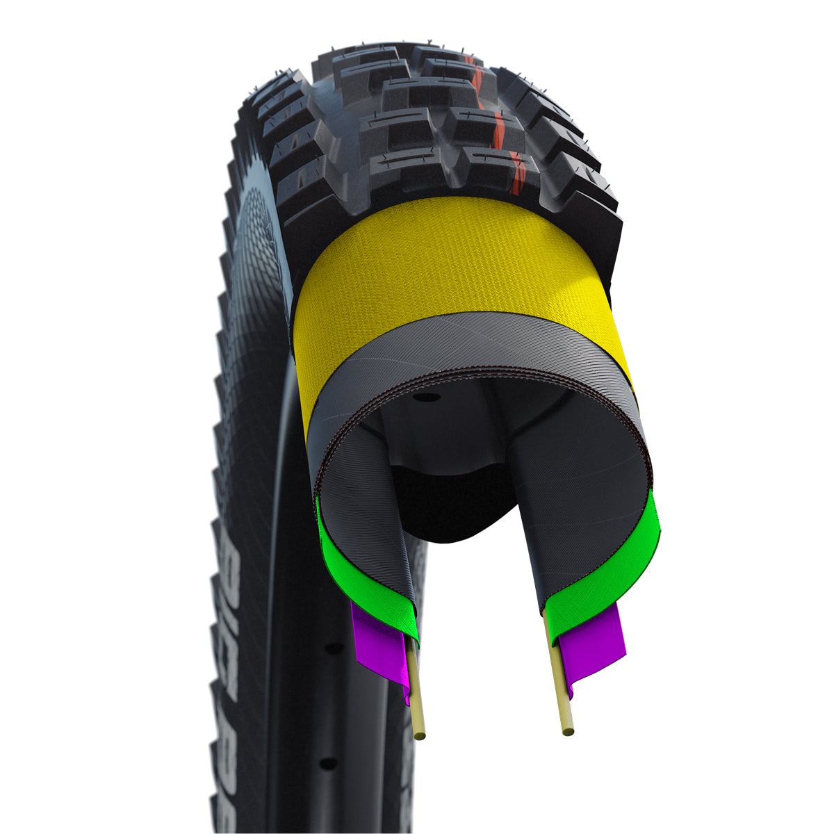 Schwalbe Addix Big Betty Soft Evo Super Gravity Tyre TLE in Black (Folding) - 29 x 2.40"