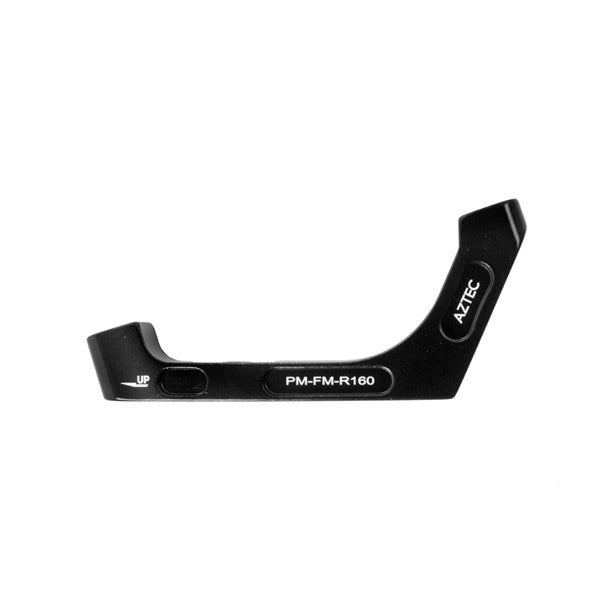 Aztec Adapter for post type caliper to flatmount frame, 160mm rear