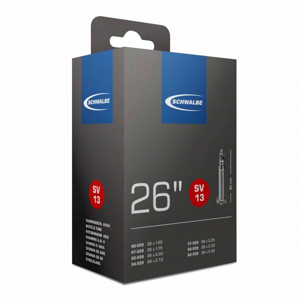 Schwalbe SV13 26" Innertube (Presta Valve) 26 x 1.50 - 2.50