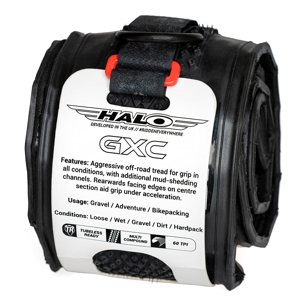 Halo GXC Gravel 27.5" /650b Tyre - 650x47C / Black