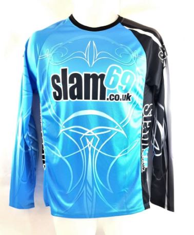 Slam69 Enduro Jersey - Tribal Blue