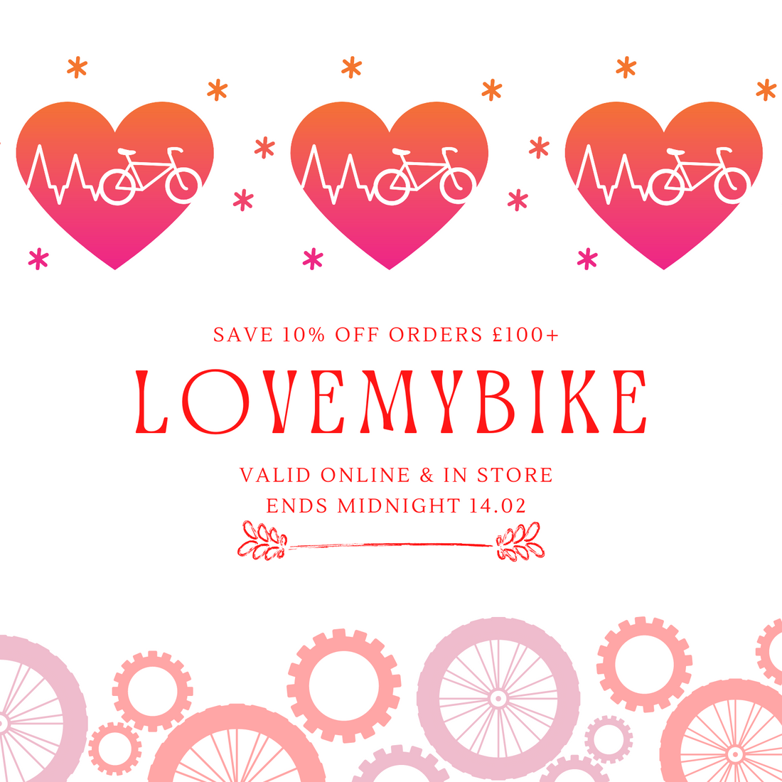Save 10% off orders £100 or more!