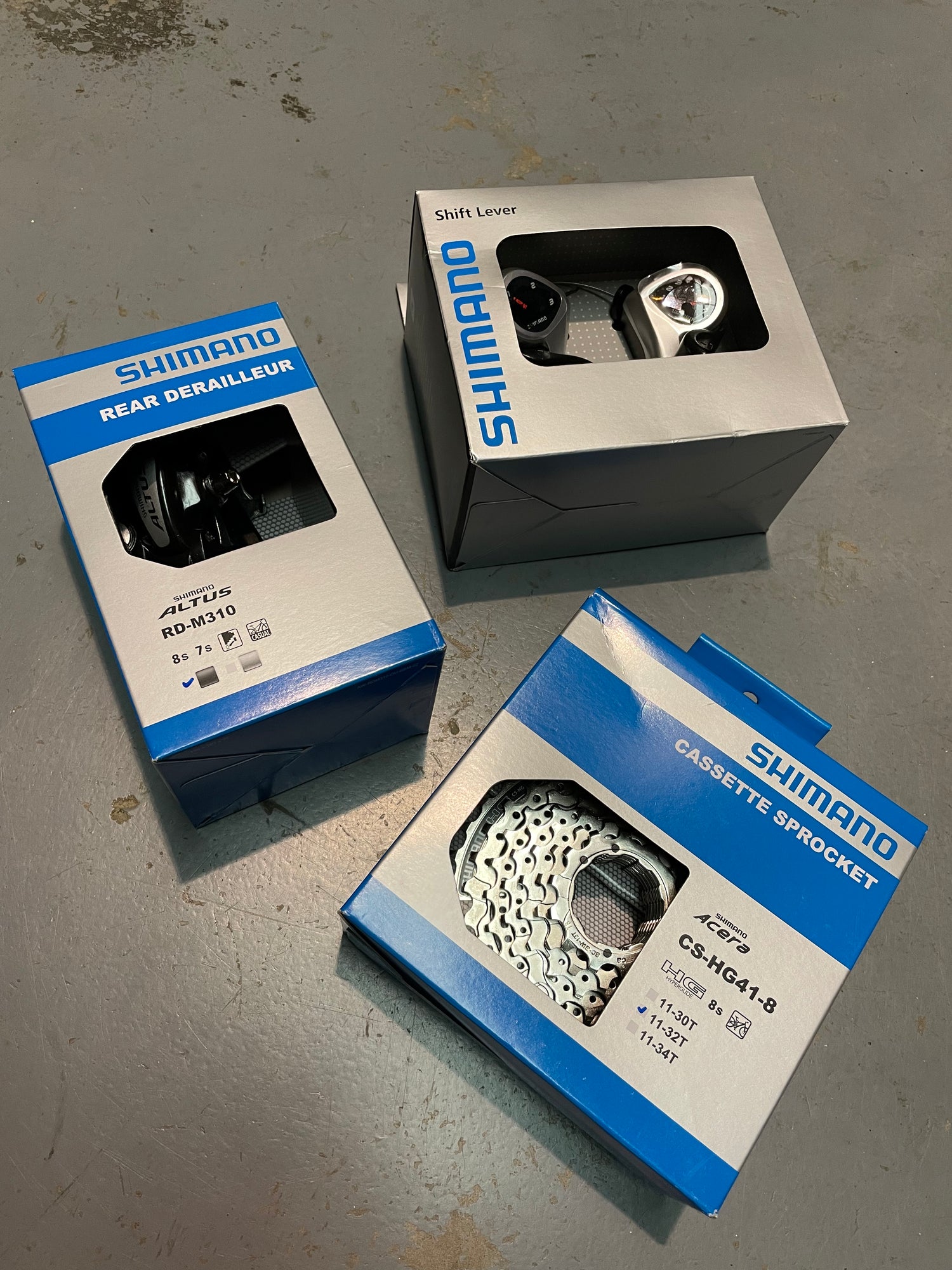 All 7 Speed Components