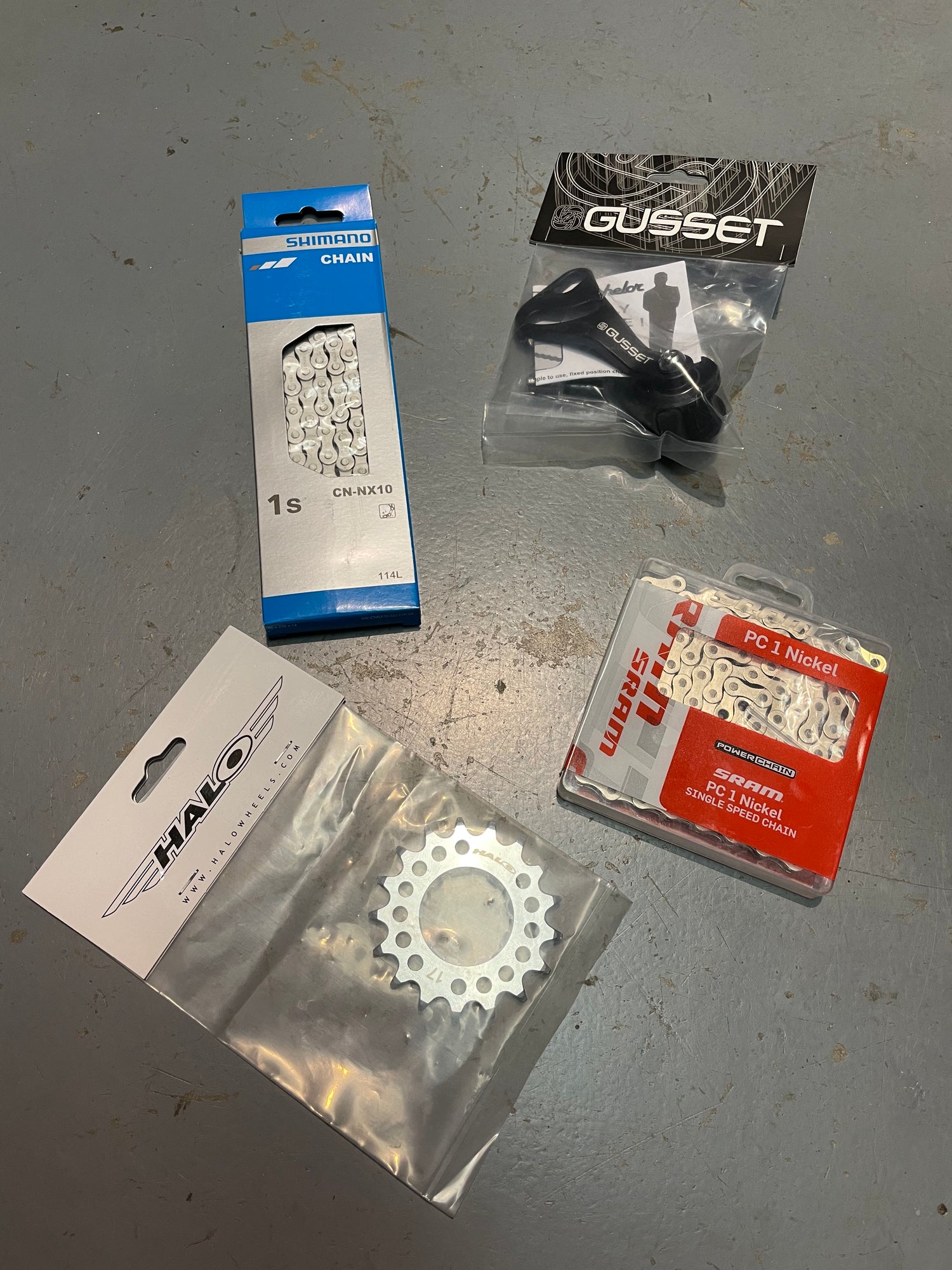 All Single-Speed Components