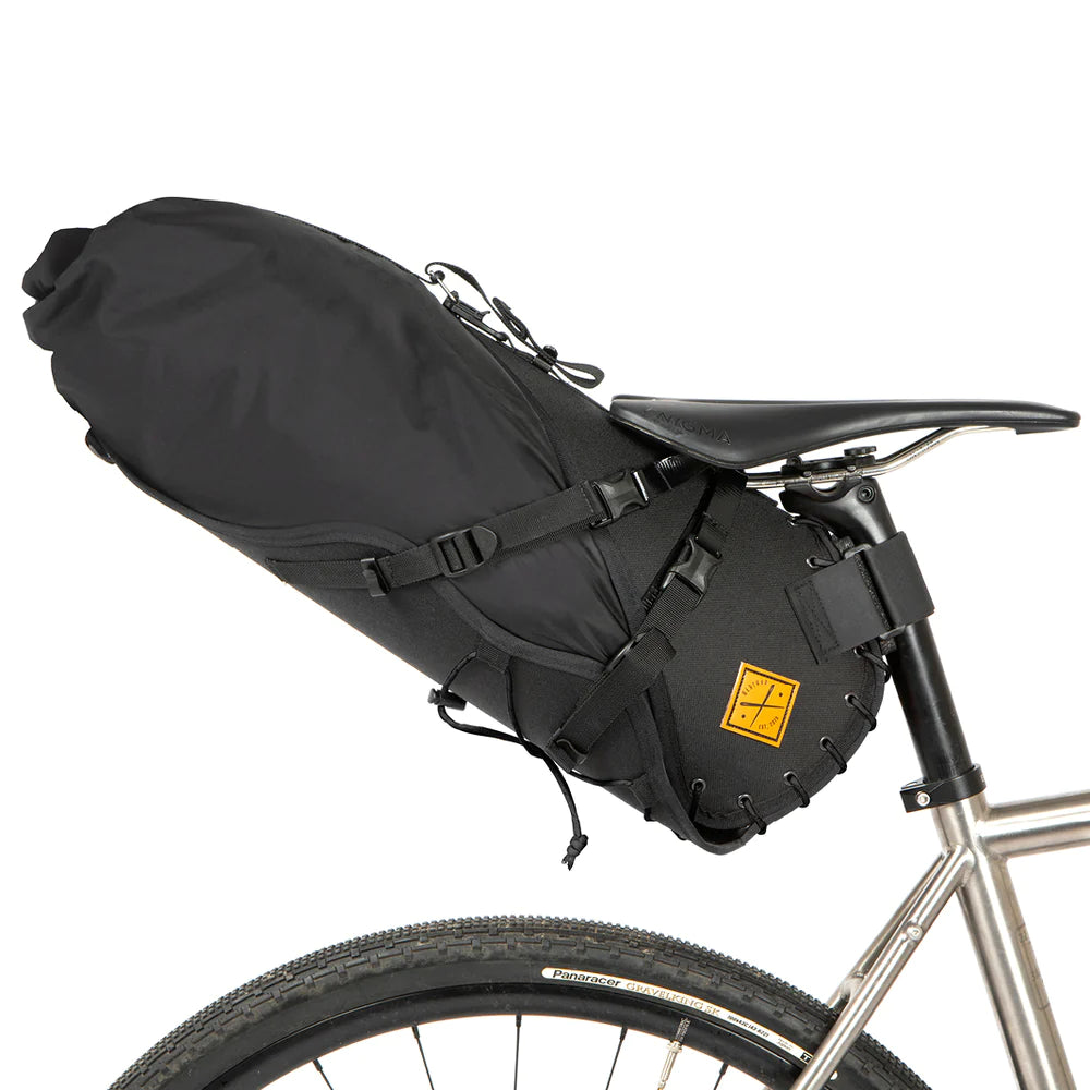 RESTRAP SADDLE BAG (18 LITRES) - BLACK/BLACK
