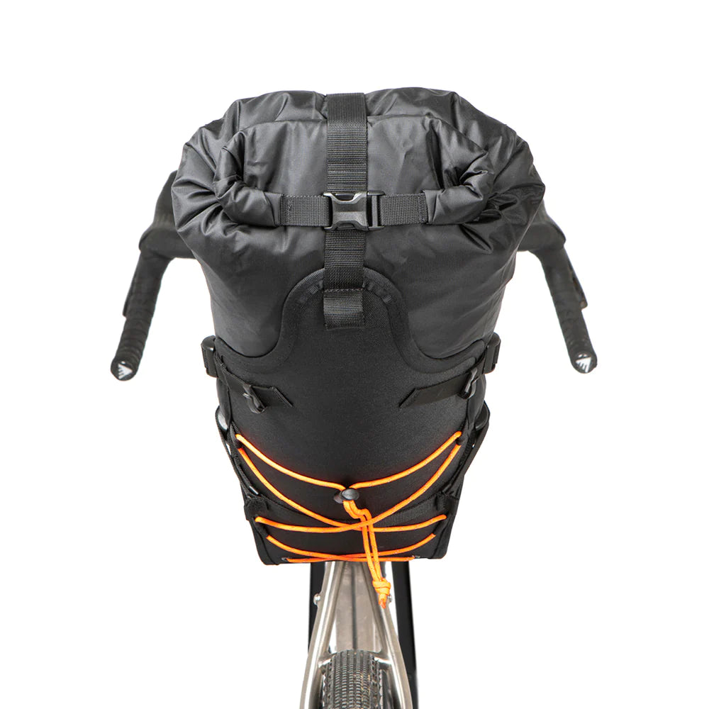 RESTRAP SADDLE BAG (18 LITRES) - BLACK/ORANGE