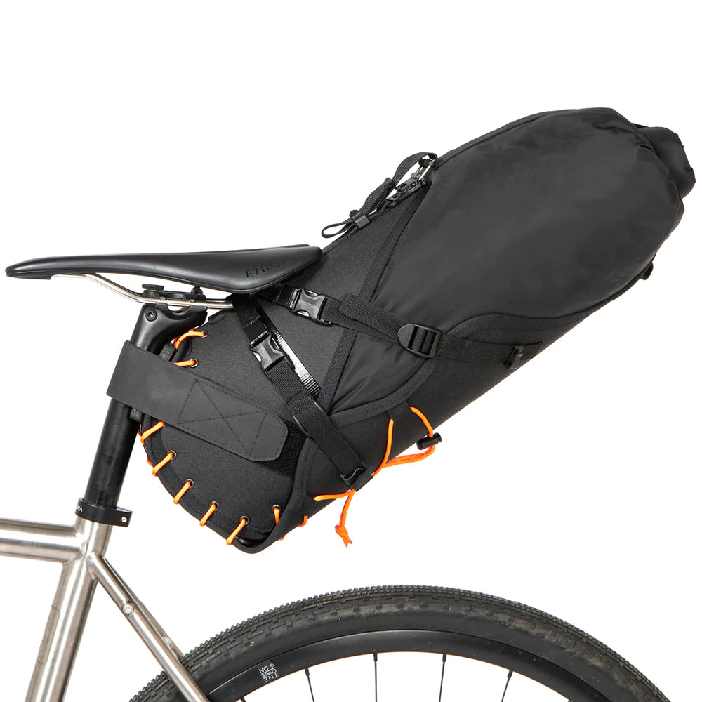 RESTRAP SADDLE BAG (18 LITRES) - BLACK/ORANGE