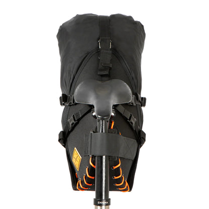RESTRAP SADDLE BAG (18 LITRES) - BLACK/ORANGE